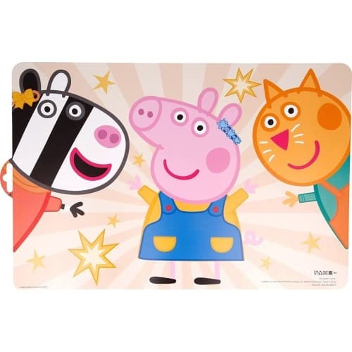 Peppa Pig stjärna matta 43x28 cm