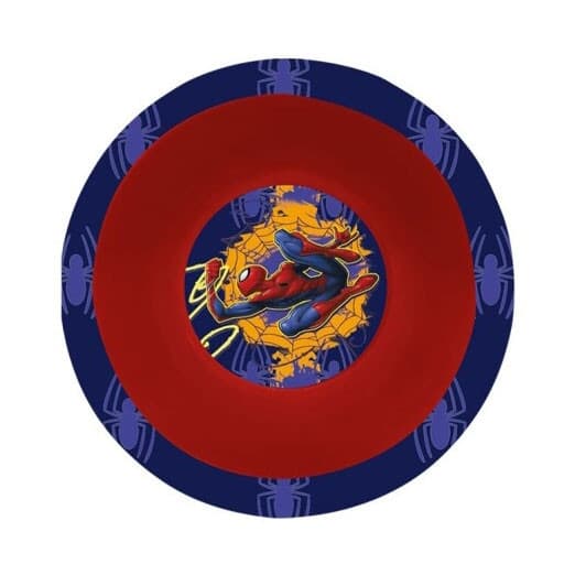 Spiderman Web-Slinger plastdjup tallrik
