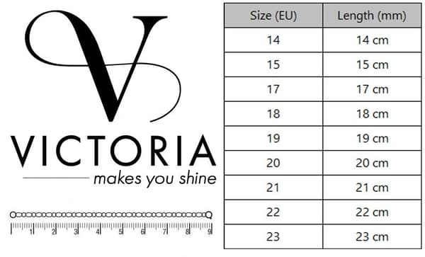 Victoria Rose guldfärgad armband med vita stenar