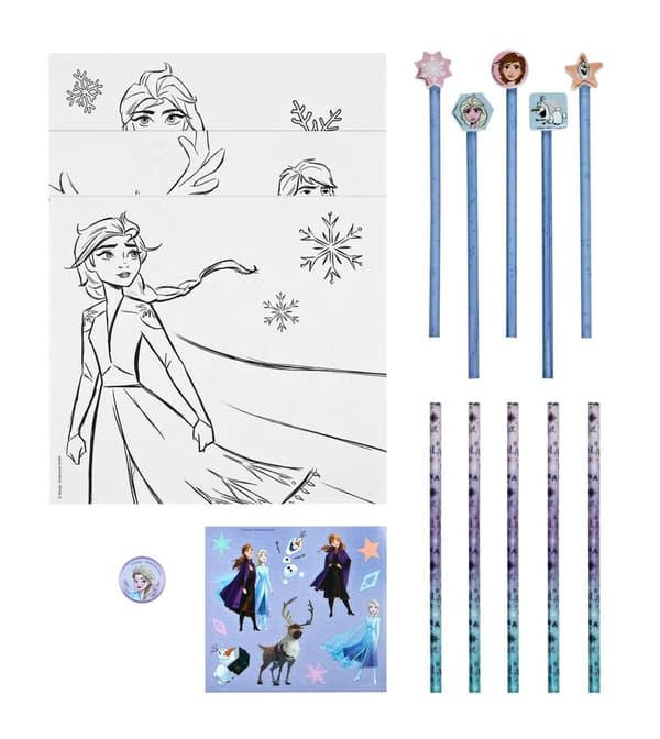 Färgsättningsset med Disney Frost syskon