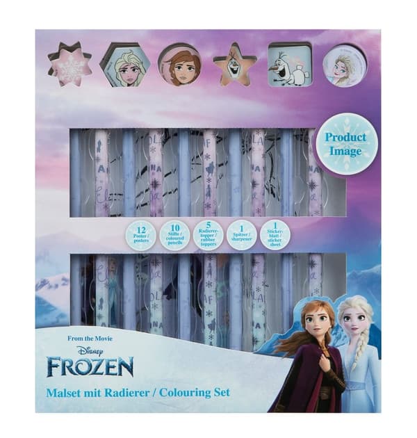 Färgsättningsset med Disney Frost syskon