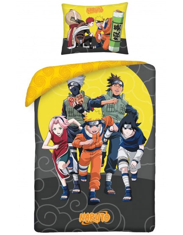 Naruto Sänglinne 140×200 cm, 70×90 cm
