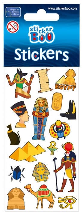 Egypten Resestickers Set