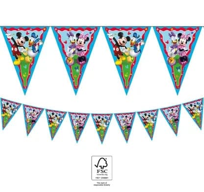 Disney Mickey Rock the House flaggirlang FSC 2,3 m