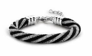 Svart och Vitt Armband Victoria