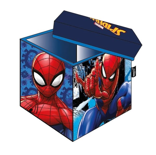 Spiderman leksakslåda för förvaring 30×30×30 cm