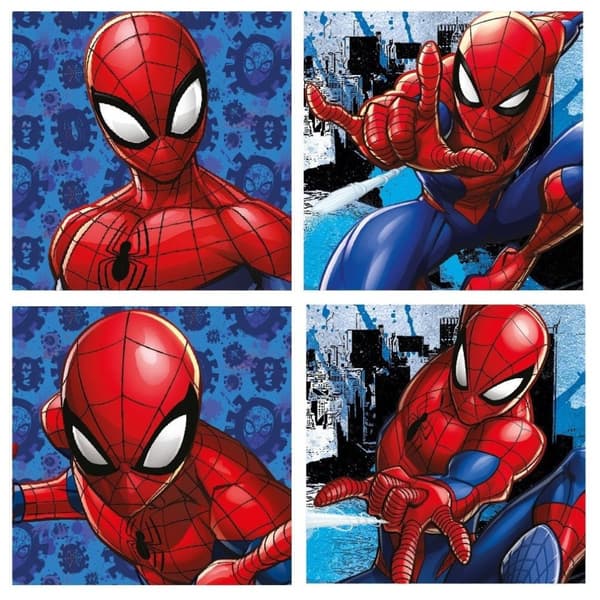 Spiderman leksakslåda för förvaring 30×30×30 cm
