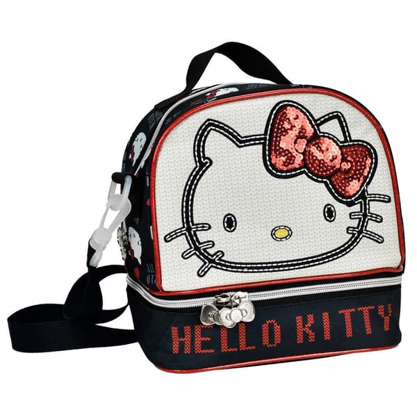 Hello Kitty hjärtformad termoväska för lunch 21 cm