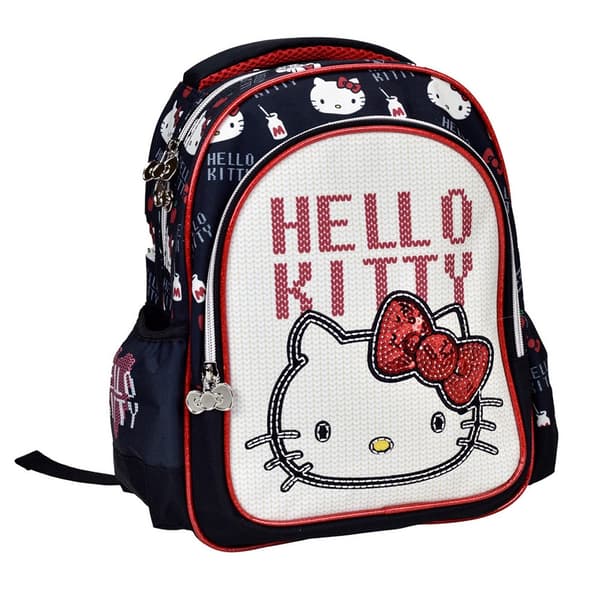 Hello Kitty Ryggsäck med hjärtform, 31 cm