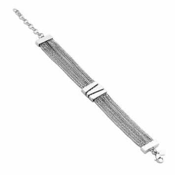 Silverfärgad armband från Victoria
