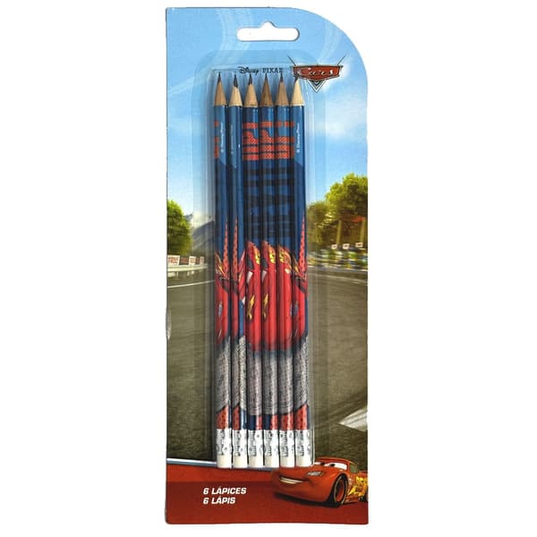 Disney Cars grafitpenna set om 6