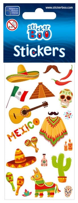 Mexiko resestickers set