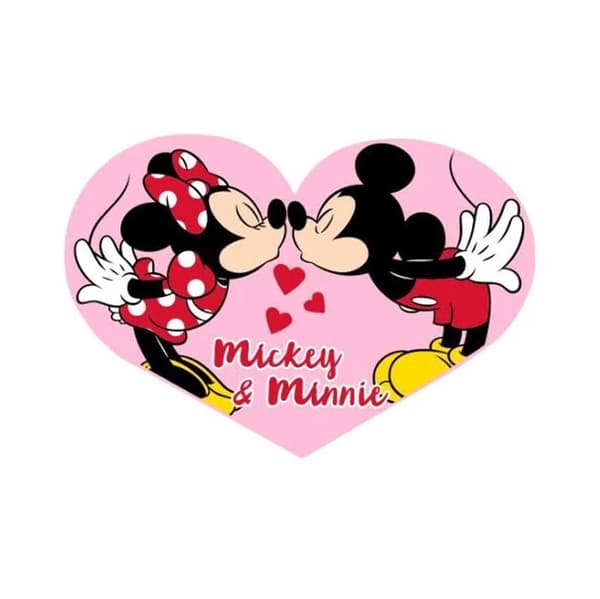 Dekorativ kudde 3D Disney Minnie Heart Mickey 40 cm
