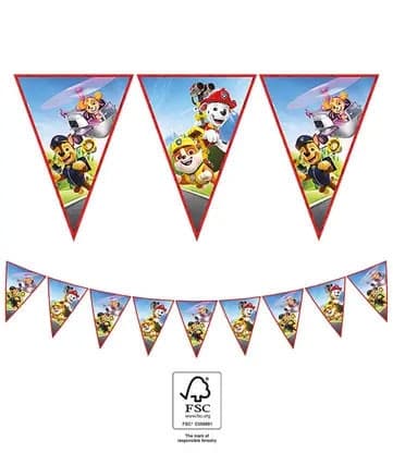Paw Patrol Rescue Heroes flaggbanner FSC 2,3 m