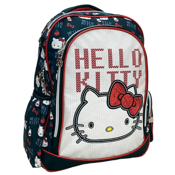 Hello Kitty hjärtväskan, skolryggsäck 46 cm
