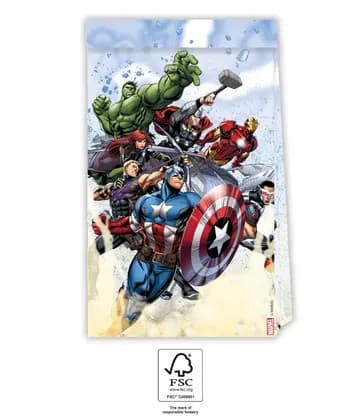 Papperspåse med Avengers Infinity Stones - 4 delar - FSC-märkt