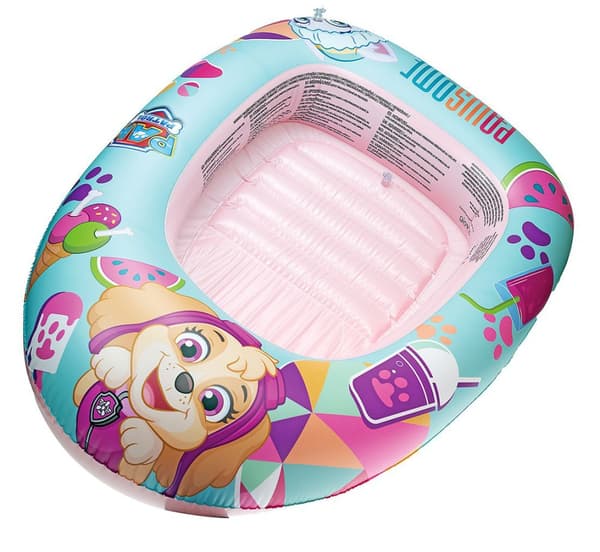 Paw Patrol Uppblåsbar båt för stranden 102x69 cm