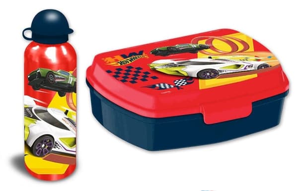 Hot Wheels matkista + aluminiumboksset