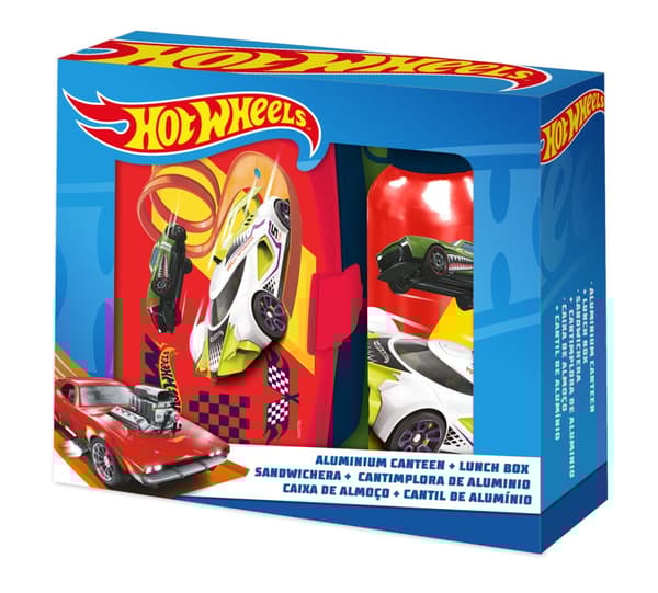 Hot Wheels matkista + aluminiumboksset