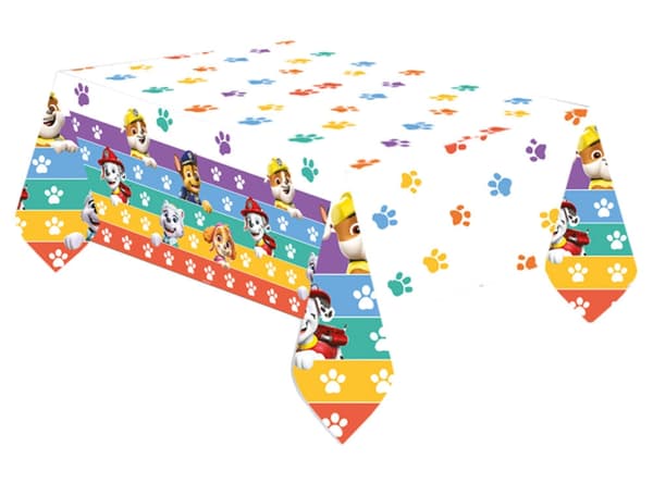 Paw Patrol Color Paws pappersduk 120x180 cm