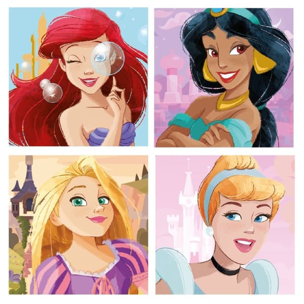 Förvaringslåda för Disney Prinsessor 30×30×30 cm