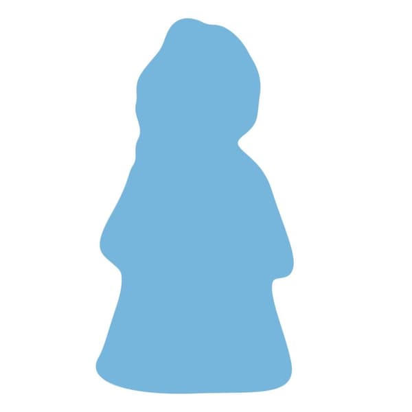 Elsa 3D dekorpuff från Disney Frozen, 35 cm