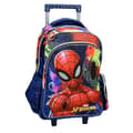 Miniatyrbillede 1 af 4: Spiderman Splotch Rullande Skolväska, Ryggsäck 46 cm