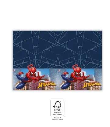 Spiderman brottsbekämpare pappersduk 120x180 cm FSC