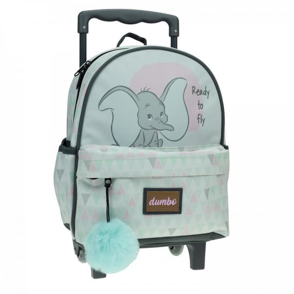 Disney Dumbo Fly rullande ryggsäck för förskolebarn, 30 cm väska