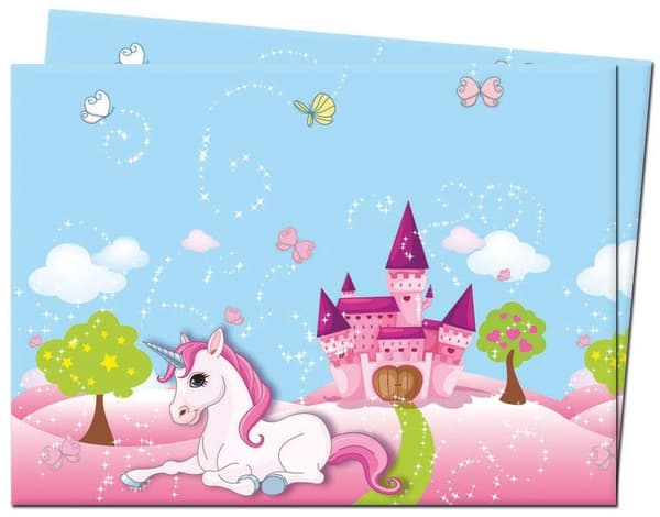 Plastduk Unicorn Castle 120x180 cm