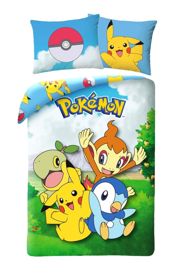 Pokémon Little Ones sängklädsel 140×200 cm, 70×90 cm