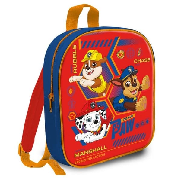 Paw Patrol Röd ryggsäck, väska 29 cm