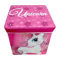 Miniatyrbild 1 av 5: Förvaring för leksaker Unicorn Princess 30×30×30 cm