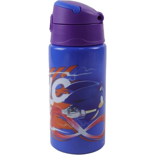 Aluminiumflaska med krok 500 ml - Sonic the Hedgehog