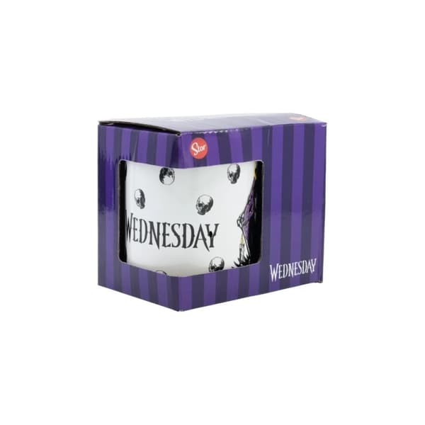 Porcelainmugg 325 ml med motiv av Wednesday Storm Cloud i presentförpackning