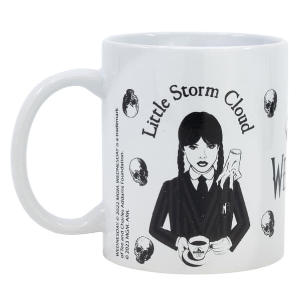 Porcelainmugg 325 ml med motiv av Wednesday Storm Cloud i presentförpackning