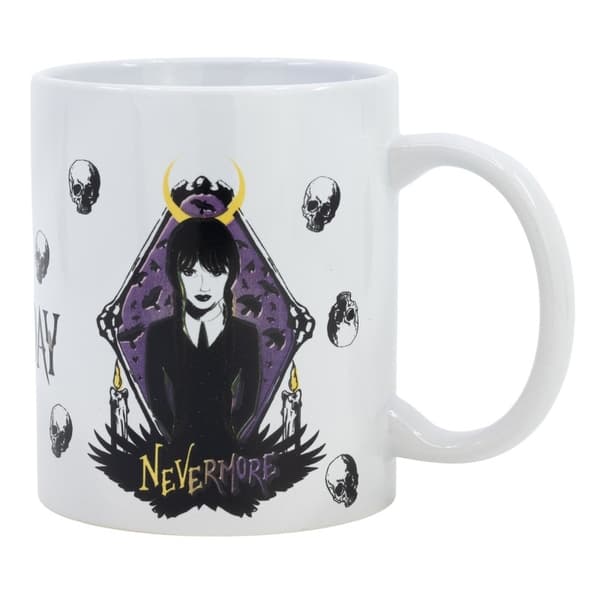 Porcelainmugg 325 ml med motiv av Wednesday Storm Cloud i presentförpackning