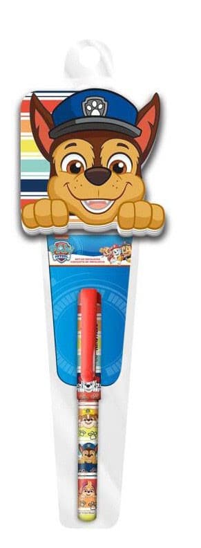 Paw Patrol mini anteckningsbok med pennset