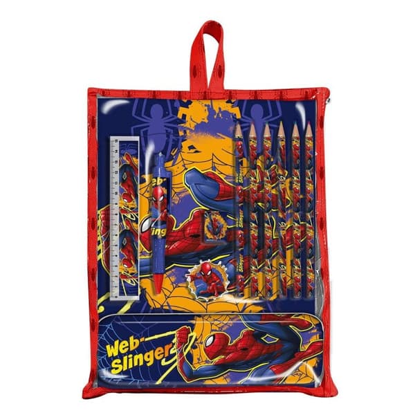 Spiderman Web-Slinger skrivset med hållare