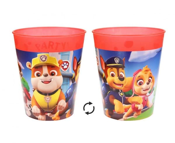 Paw Patrol Rescue Heroes mikroskopisk premium plastmugg 250 ml