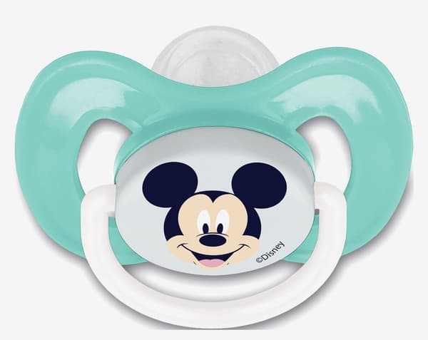 Disney Mickey napp med fodral, tvåsidig för spädbarn