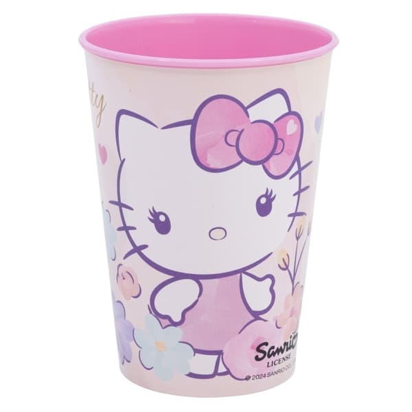 Söt Hello Kitty kopp, plast 260 ml