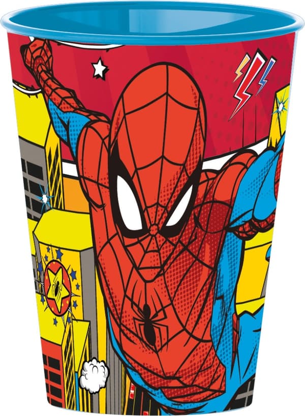 Plastmugg 260 ml Spiderman Midnight Flyer