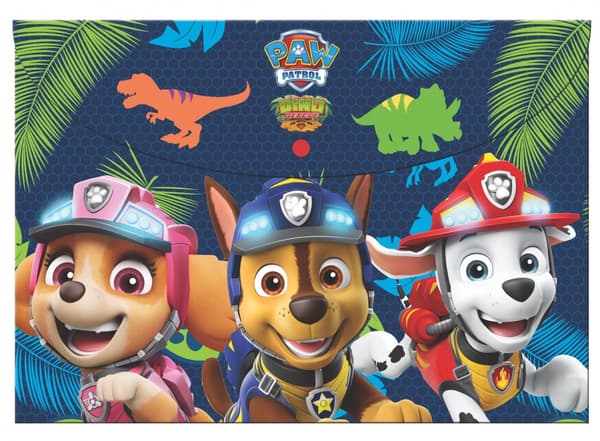 Paw Patrol Dino Rescue A/4 Dokumenthållare
