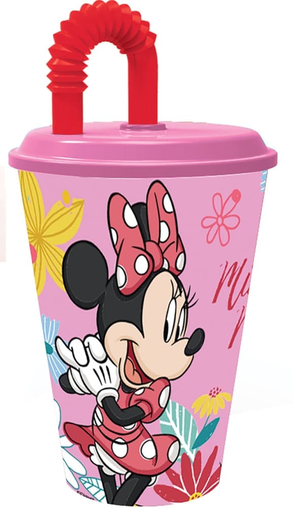Disney Minnie vårstråmugg, plast 430 ml