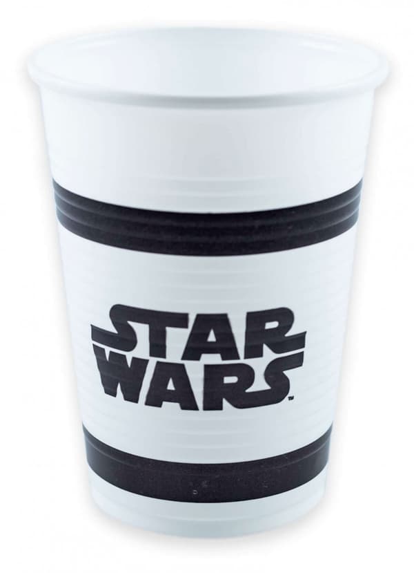 Star Wars Troopers plastmugg-set om 8, 200 ml
