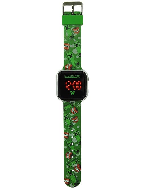 Digital LED-klocka med Minecraft TNT