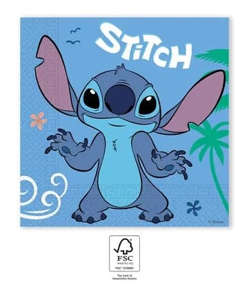 Disney Lilo och Stitch Angel servetter 20 st 33x33 cm FSC