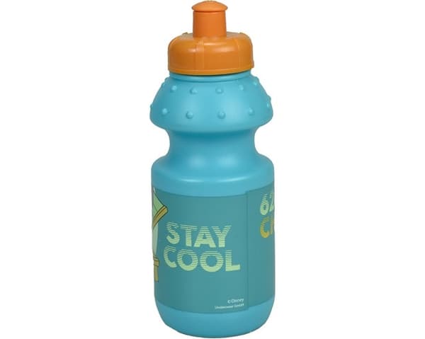 Kylig plastvattenflaska 350 ml med Disney Lilo och Stitch, sportflaska