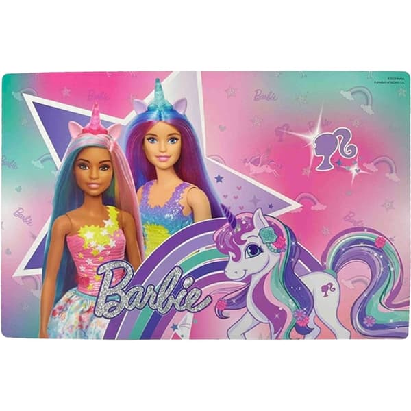 Barbie Unicorn bordstablett 43x28 cm